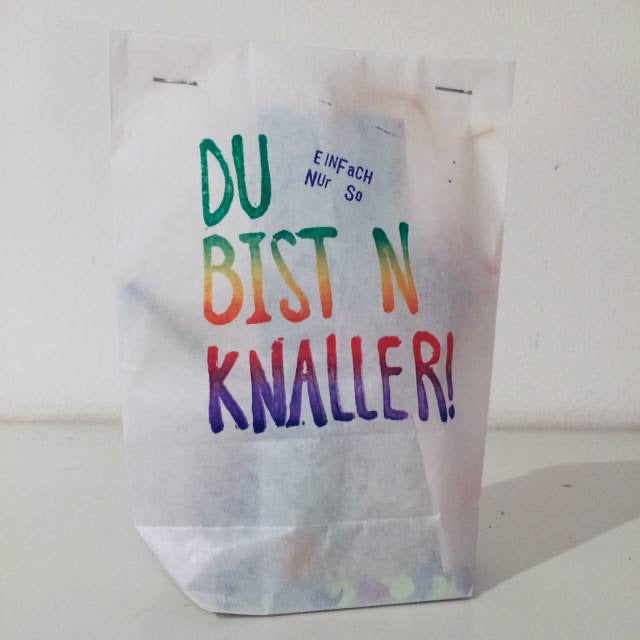 Wundertüte // Überraschungstüte DU BiST ‘N KNALLER