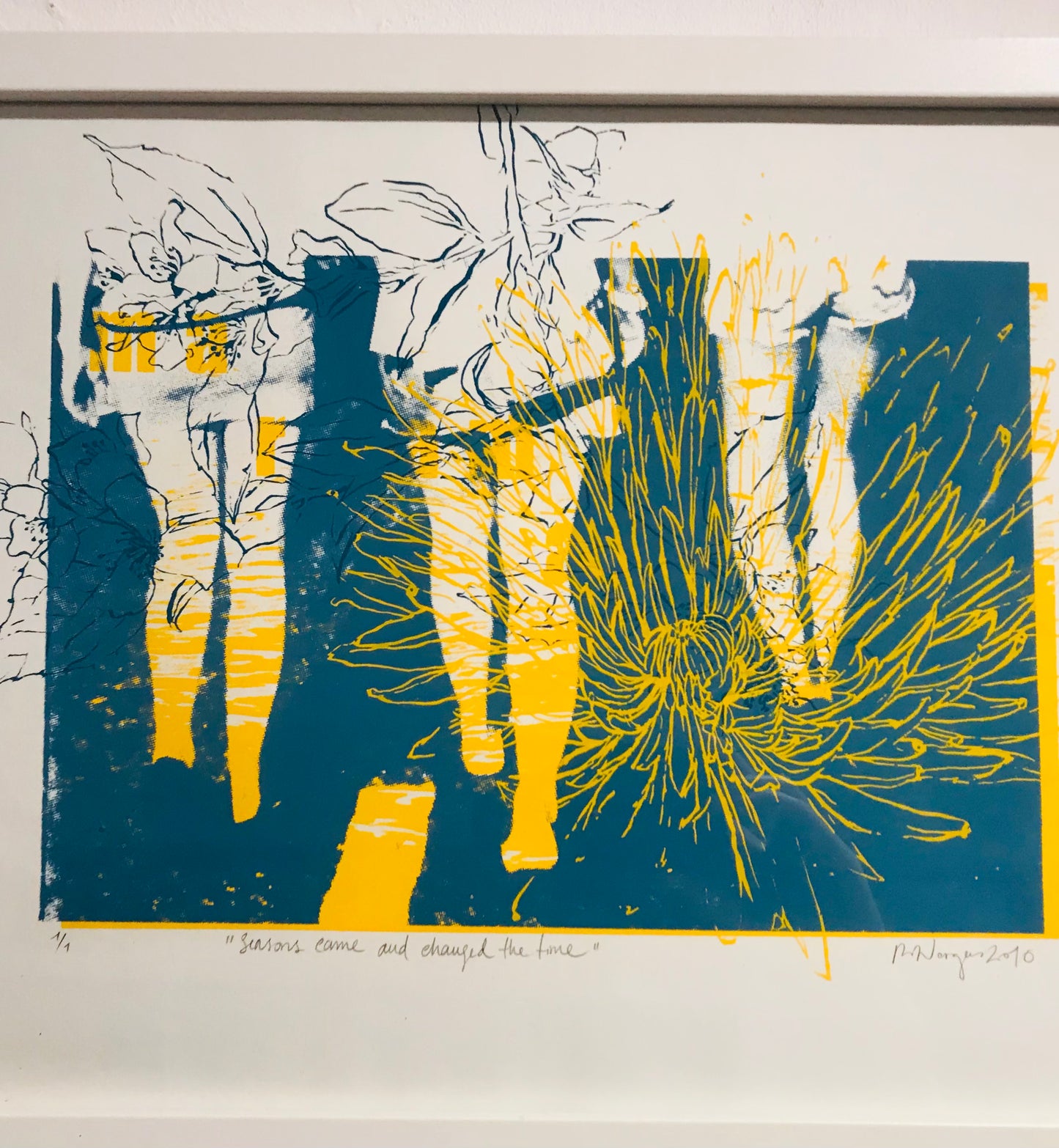 Seasons came and changed the time