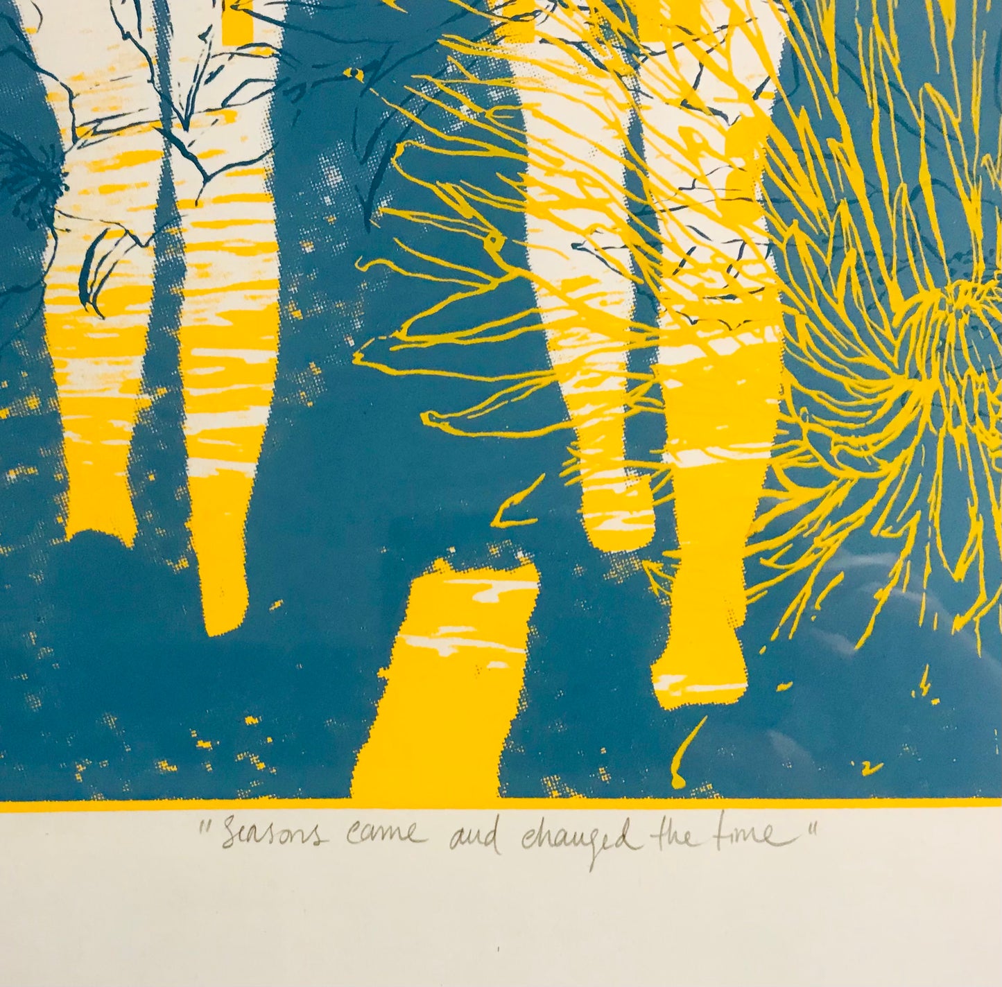 Seasons came and changed the time