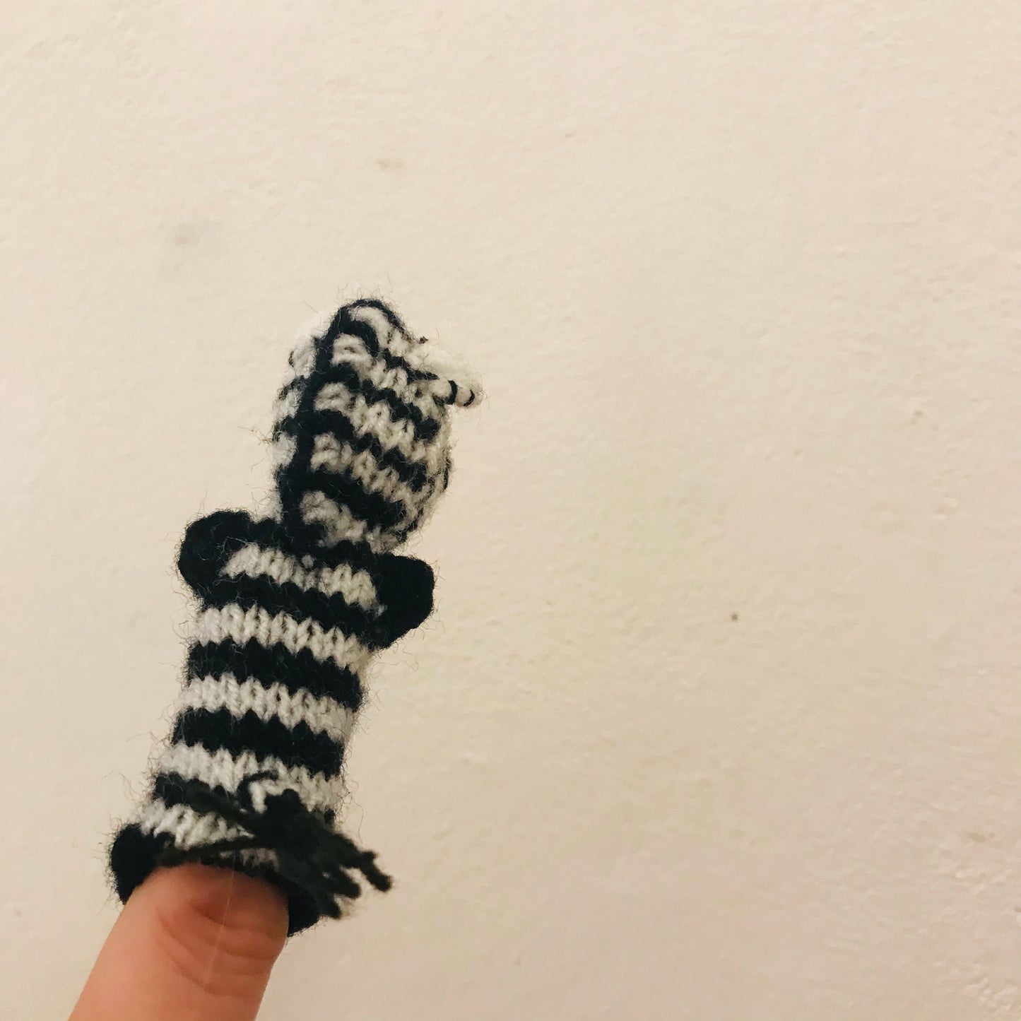 Fingerpuppe // Zebra