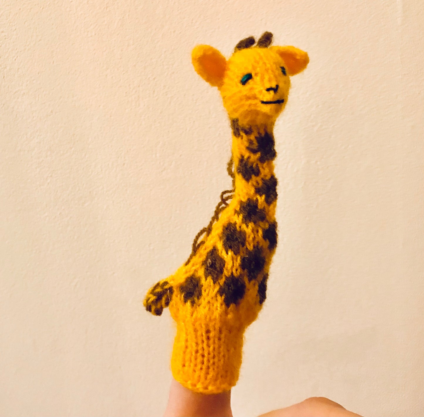 Fingerpuppe // Giraffe