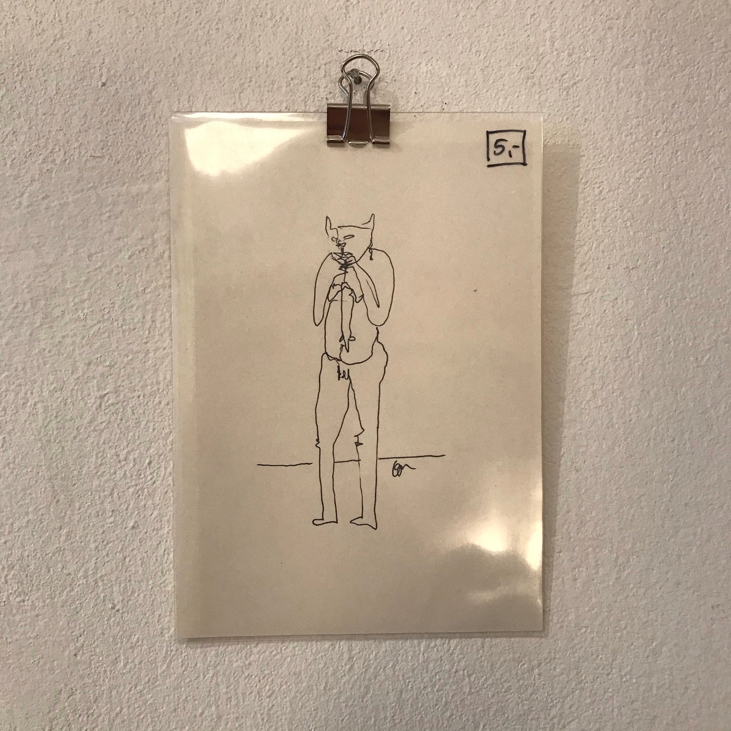 Originalzeichnung K.Kopp „Predator“