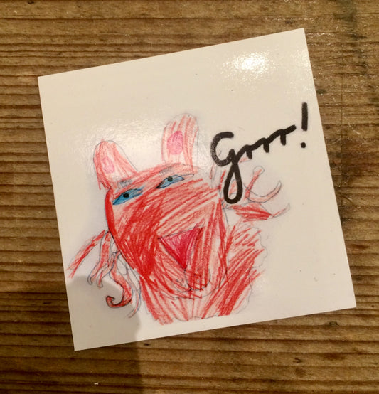 Sticker Outdoor // Löwen Grrr