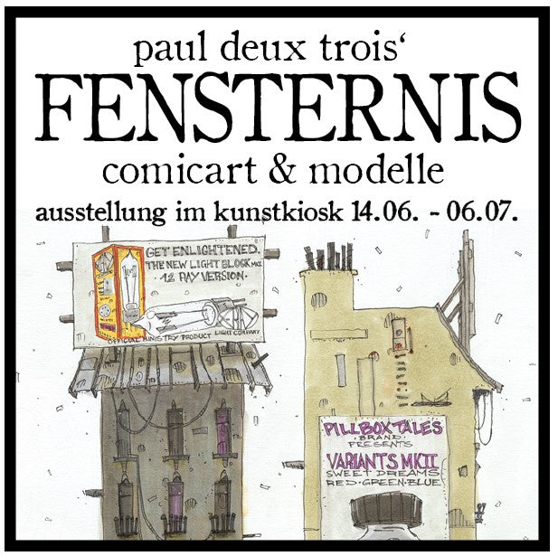 paul deux trois ´FENSTERNIS – comicart & modelle