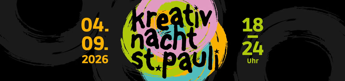 Kreativnacht St. Pauli 2026 - 4.9.2026 von 18-24 Uhr