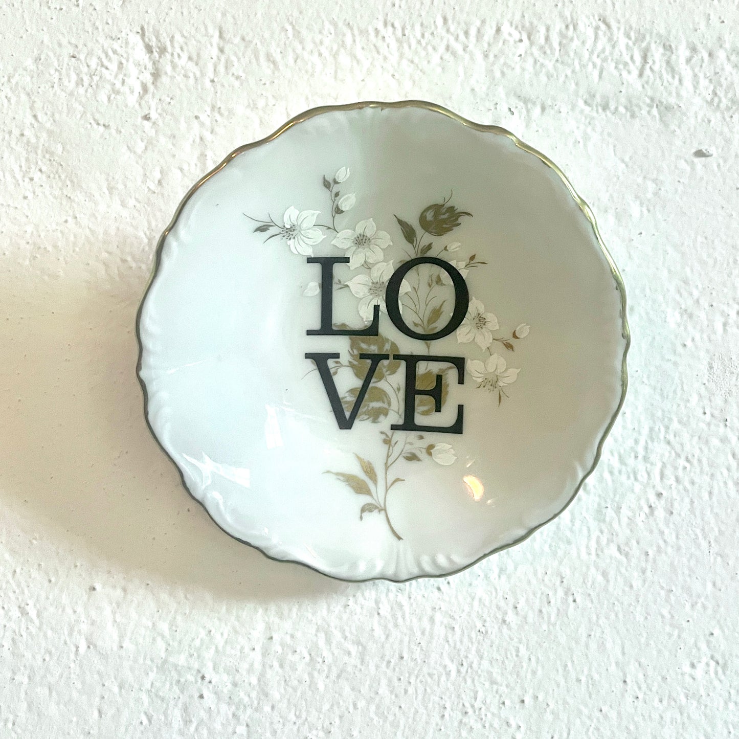 Wandteller „ LOVE“ // Mini von Herr Fuchs (10 cm)