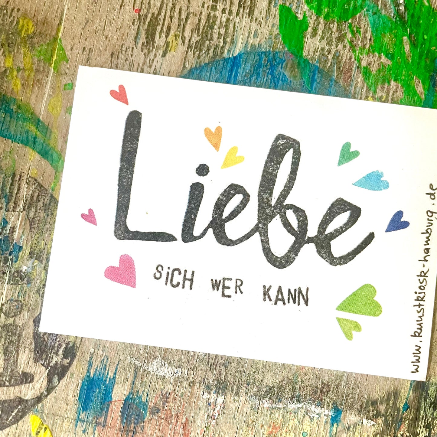 kuki Sticker // "Liebe sich wer kann" NEU