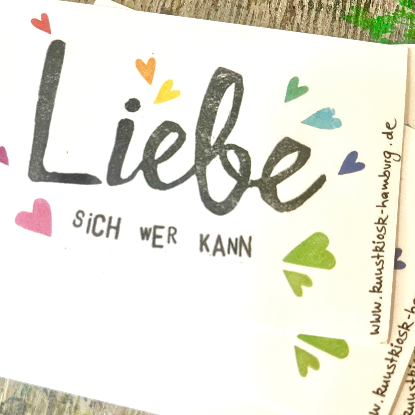 kuki Sticker // "Liebe sich wer kann" NEU