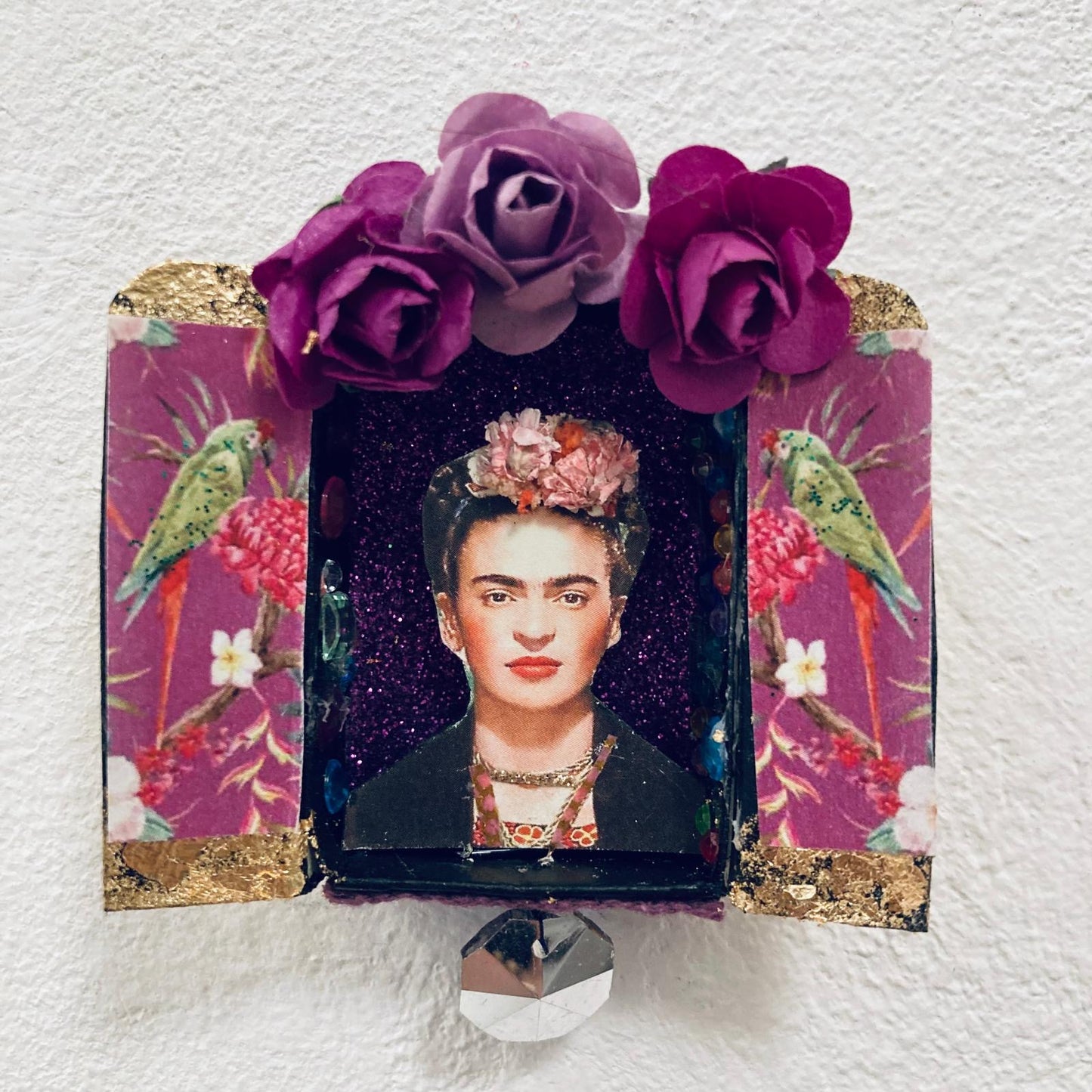 Frida Box // Be more Frida violett flower power