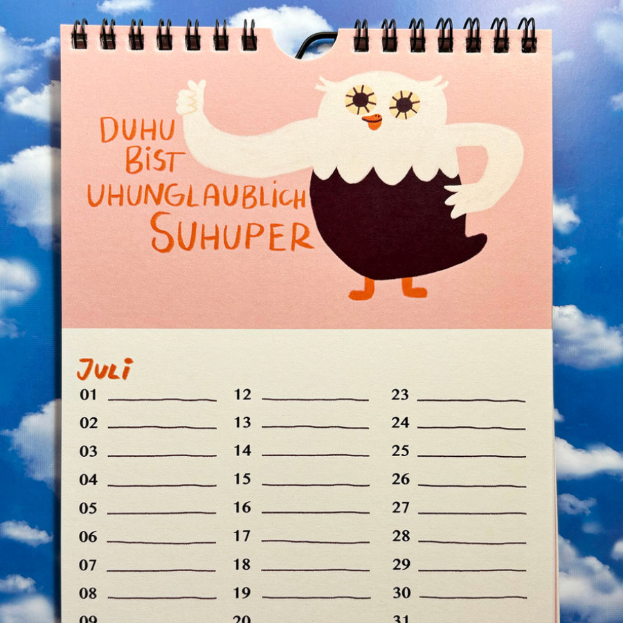 Kalender / Der Gans Liebe VogelKalender