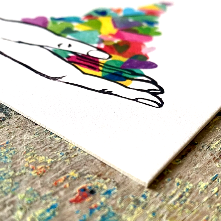 kuki Postkarte, Eine Handvoll Liebe