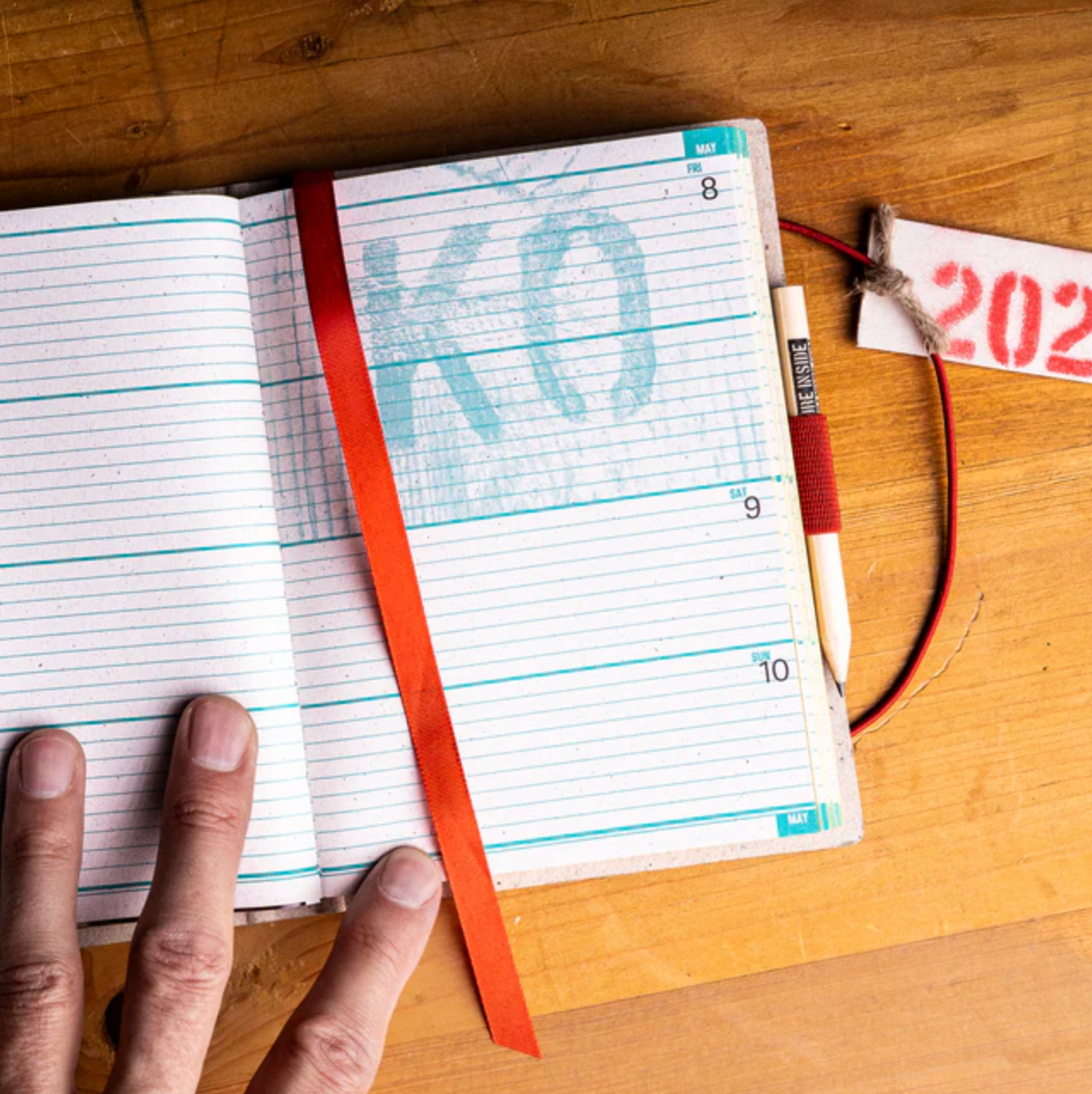 Schatz im Inneren - Kalender-Tagebuch 2026 / Deafmessanger