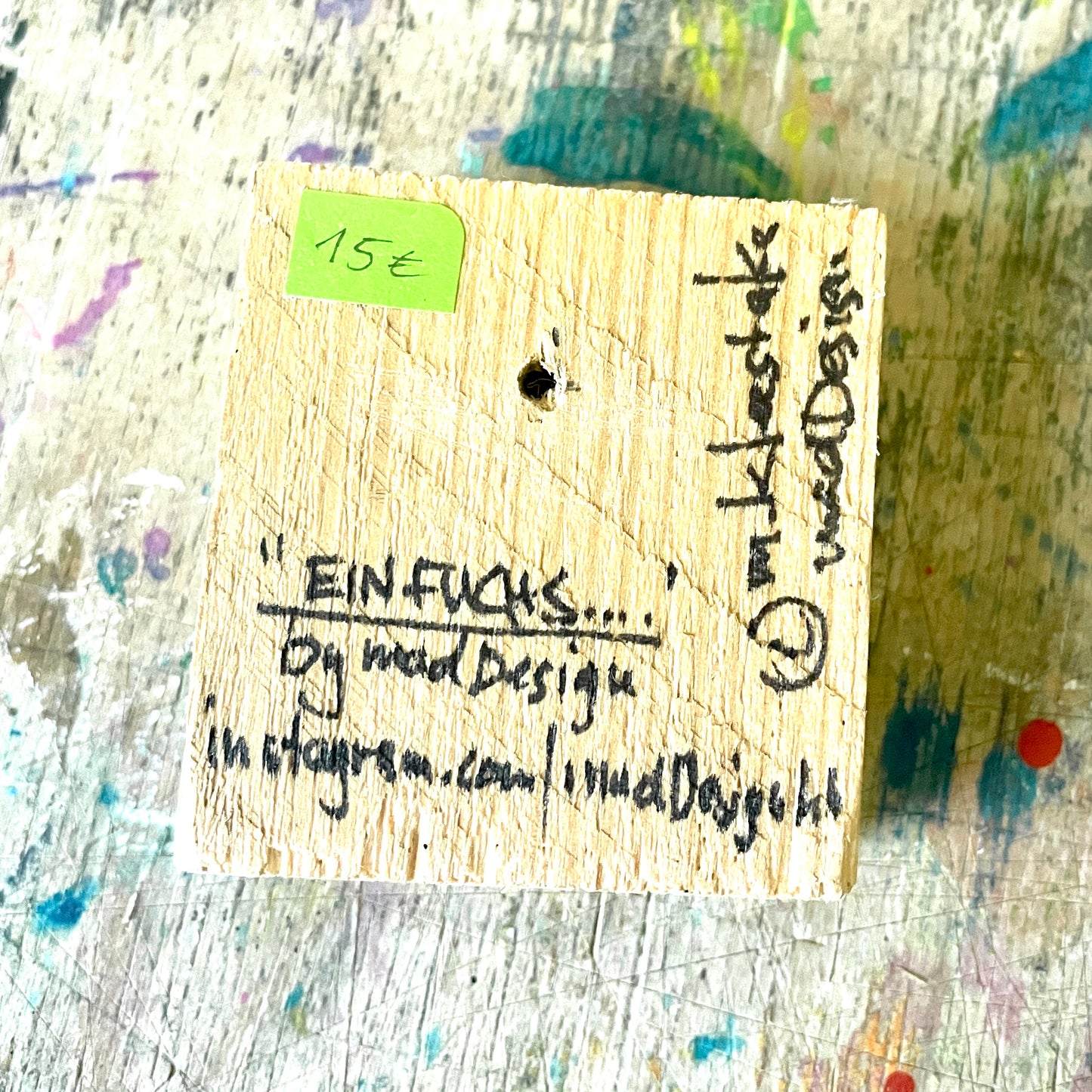 "Fuchs" by Maddesign.hh // MonStarZ auf Holz