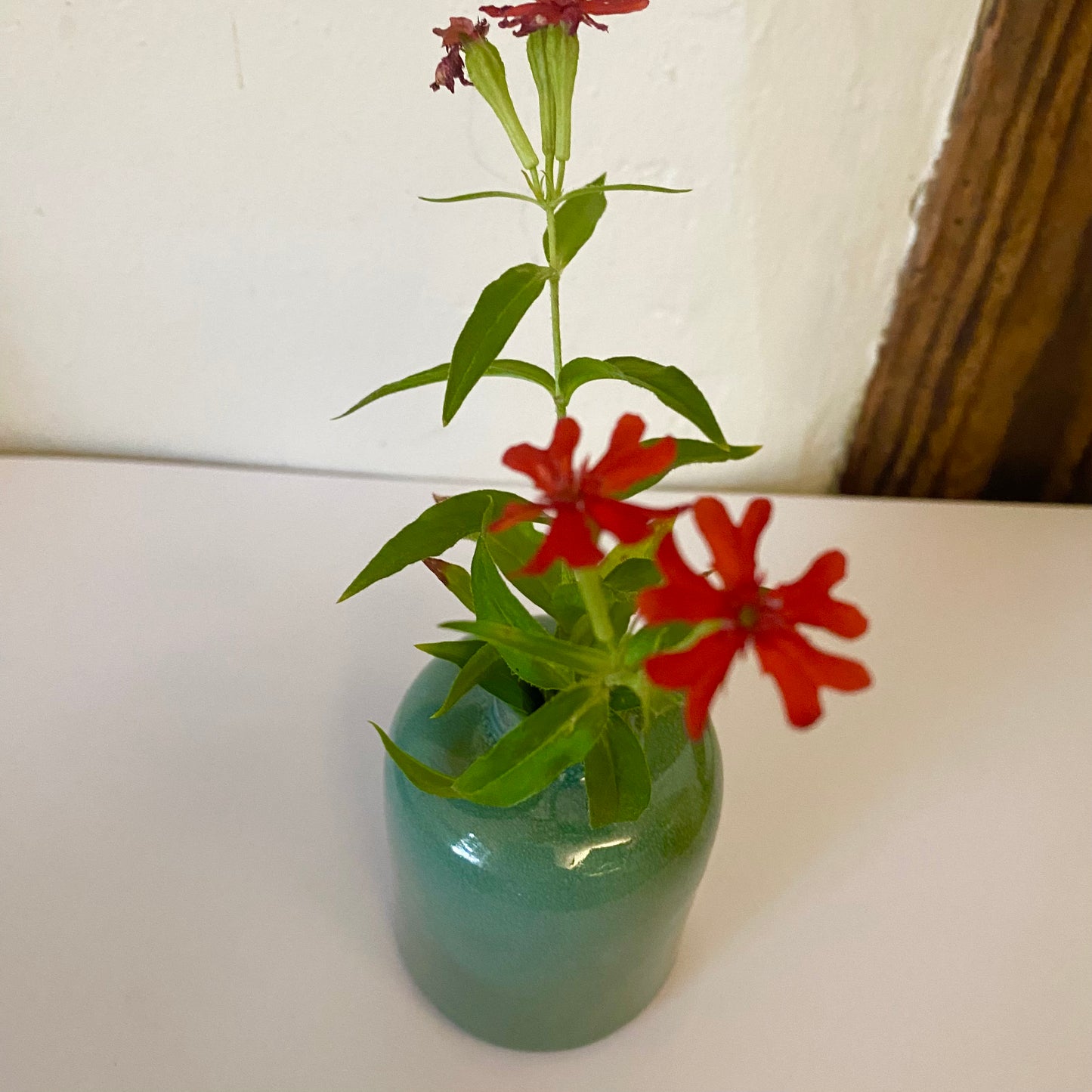 mini Vase // flaschengrün