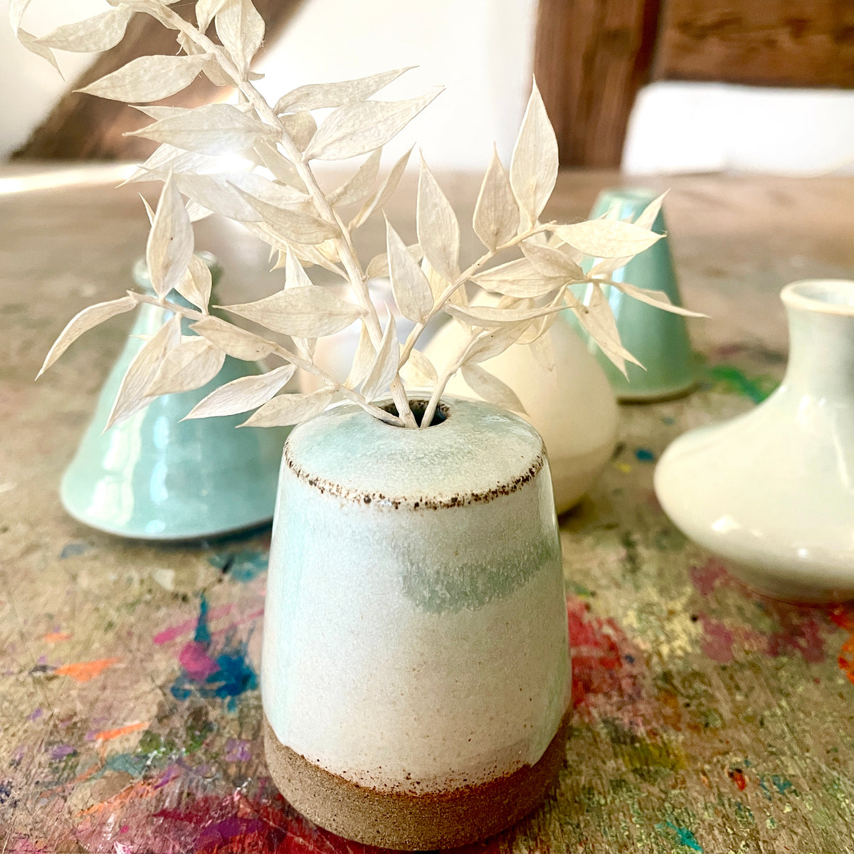 mini Vase // türkis – kunst kiosk