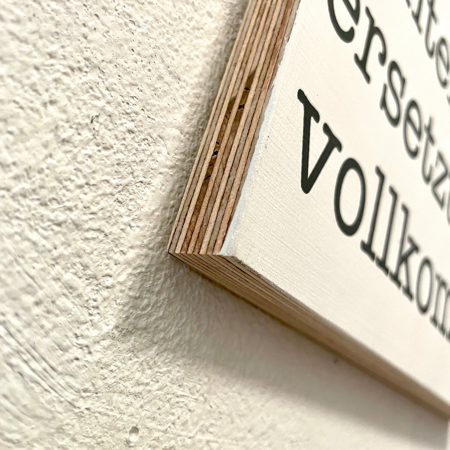 Die Lücke // art and less/ Siebdruck auf Spanholz