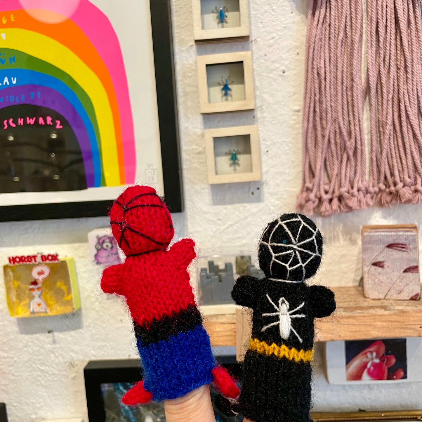Fingerpuppe // Spiderman & Miles Morales