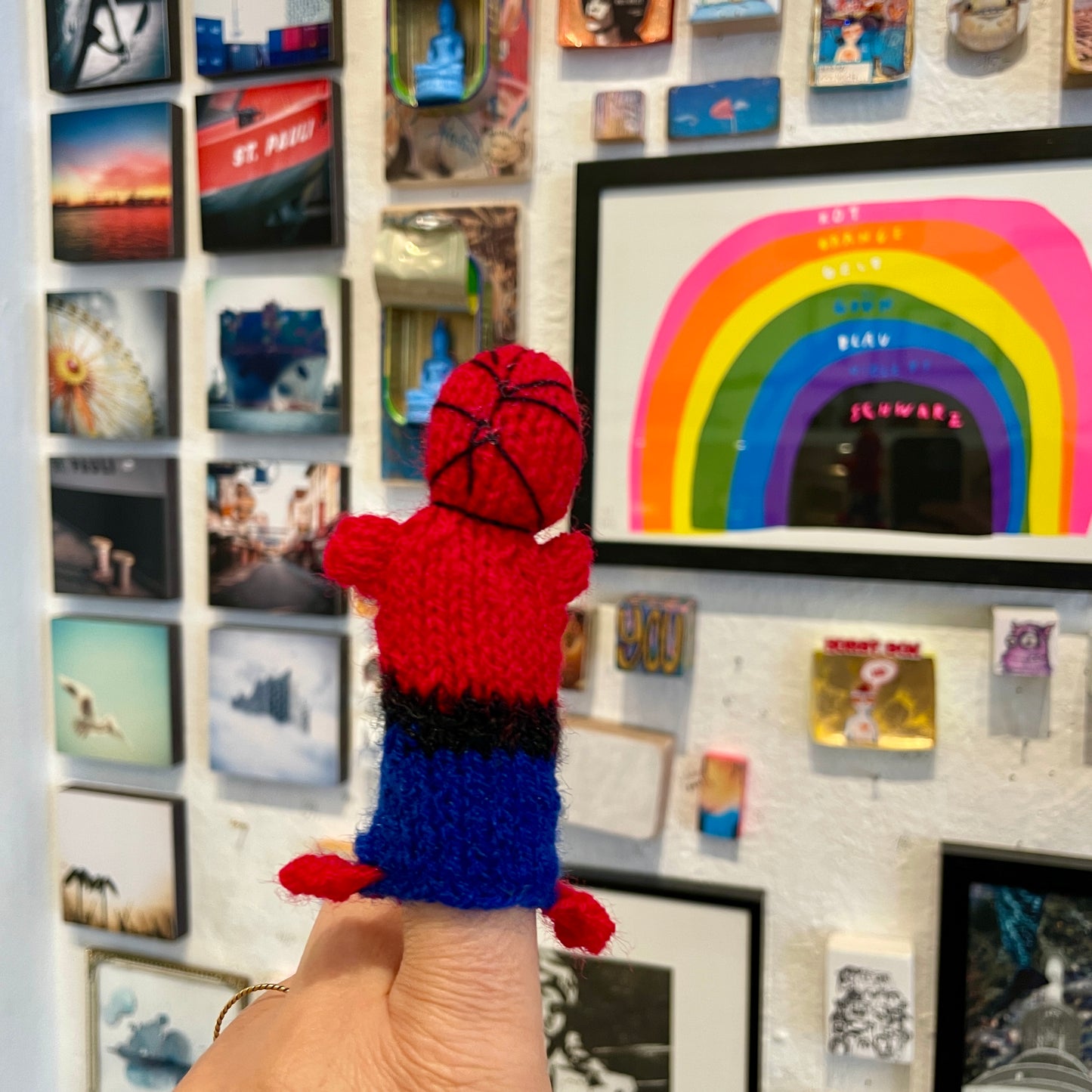 Fingerpuppe // Spiderman & Miles Morales