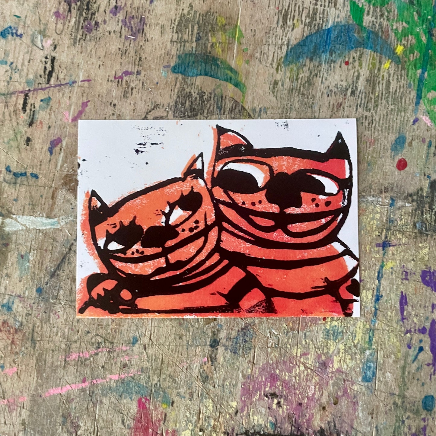 Aufkleber inafortepiano design // LoVE CAtS