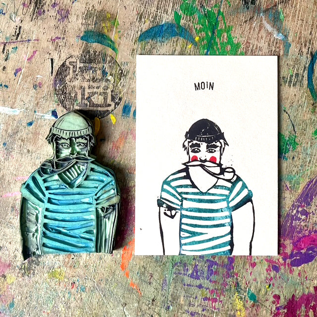 kuki Postkarte "Moin Matrose"