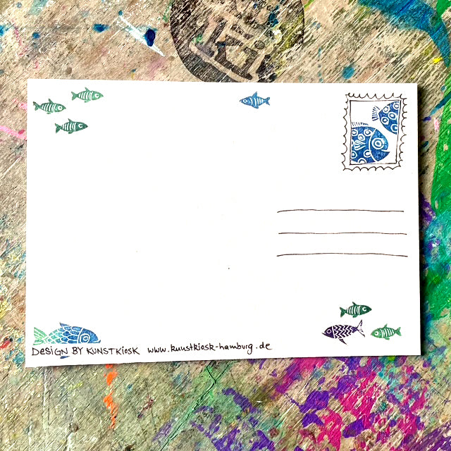 kuki Postkarte "Moin Matrose"