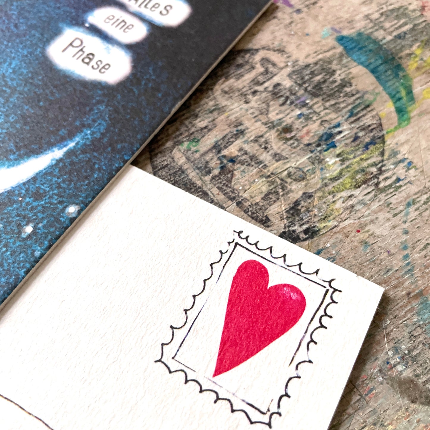 „Alles eine Phase“ kuki Postkarte