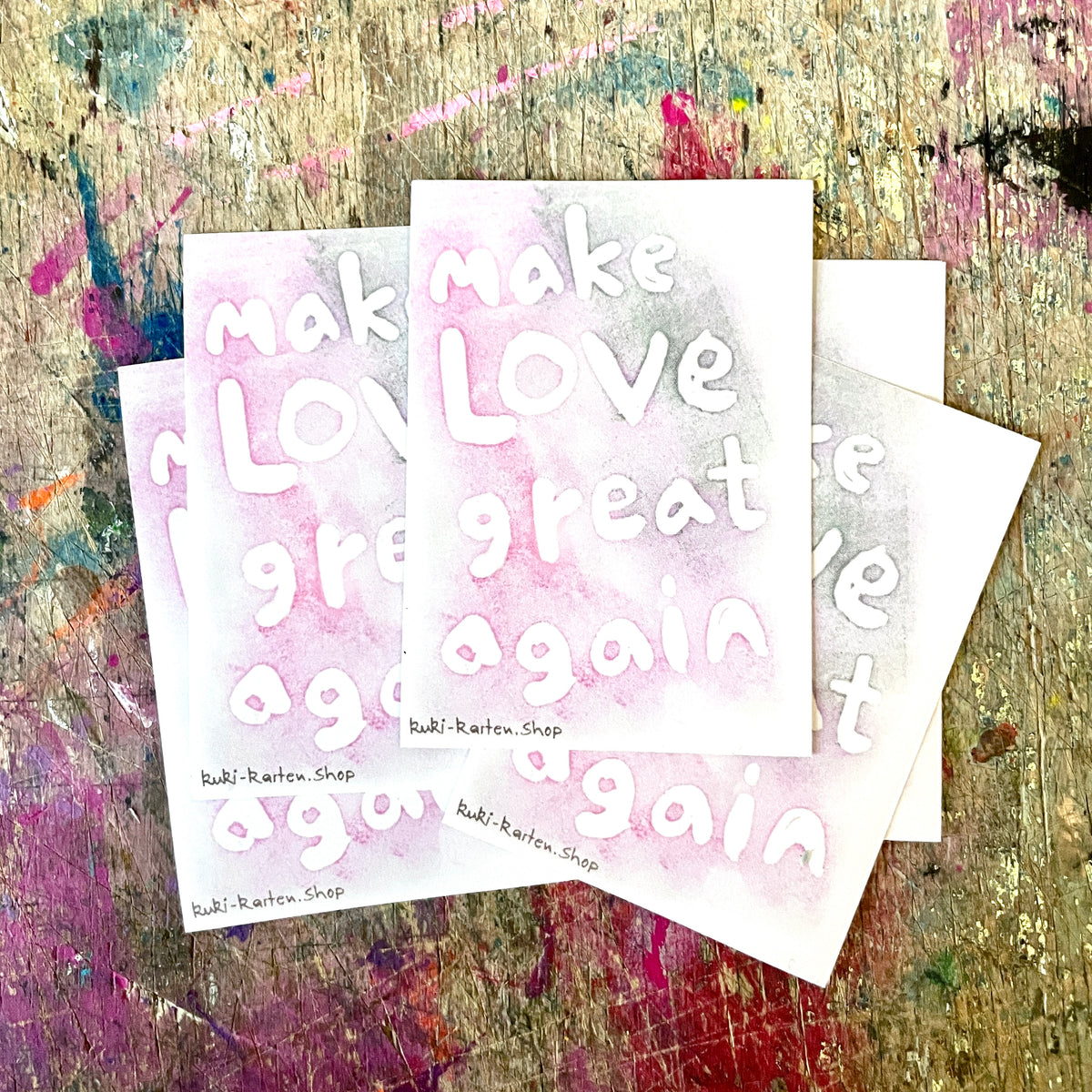 „Make Love Great Again“ kuki Sticker