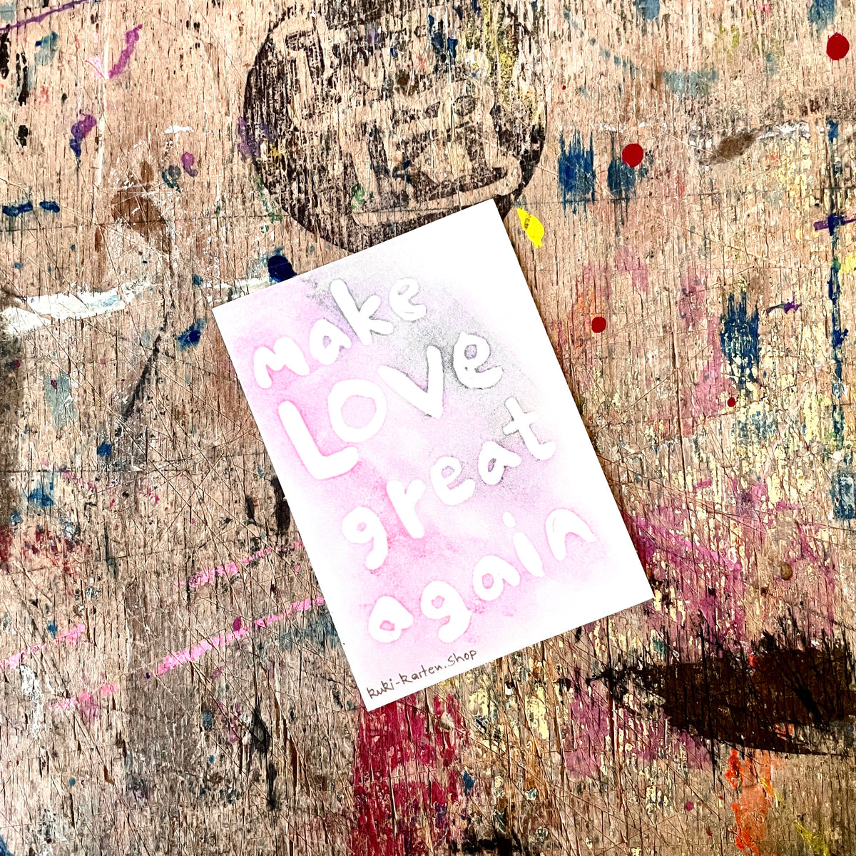 „Make Love Great Again“ kuki Sticker
