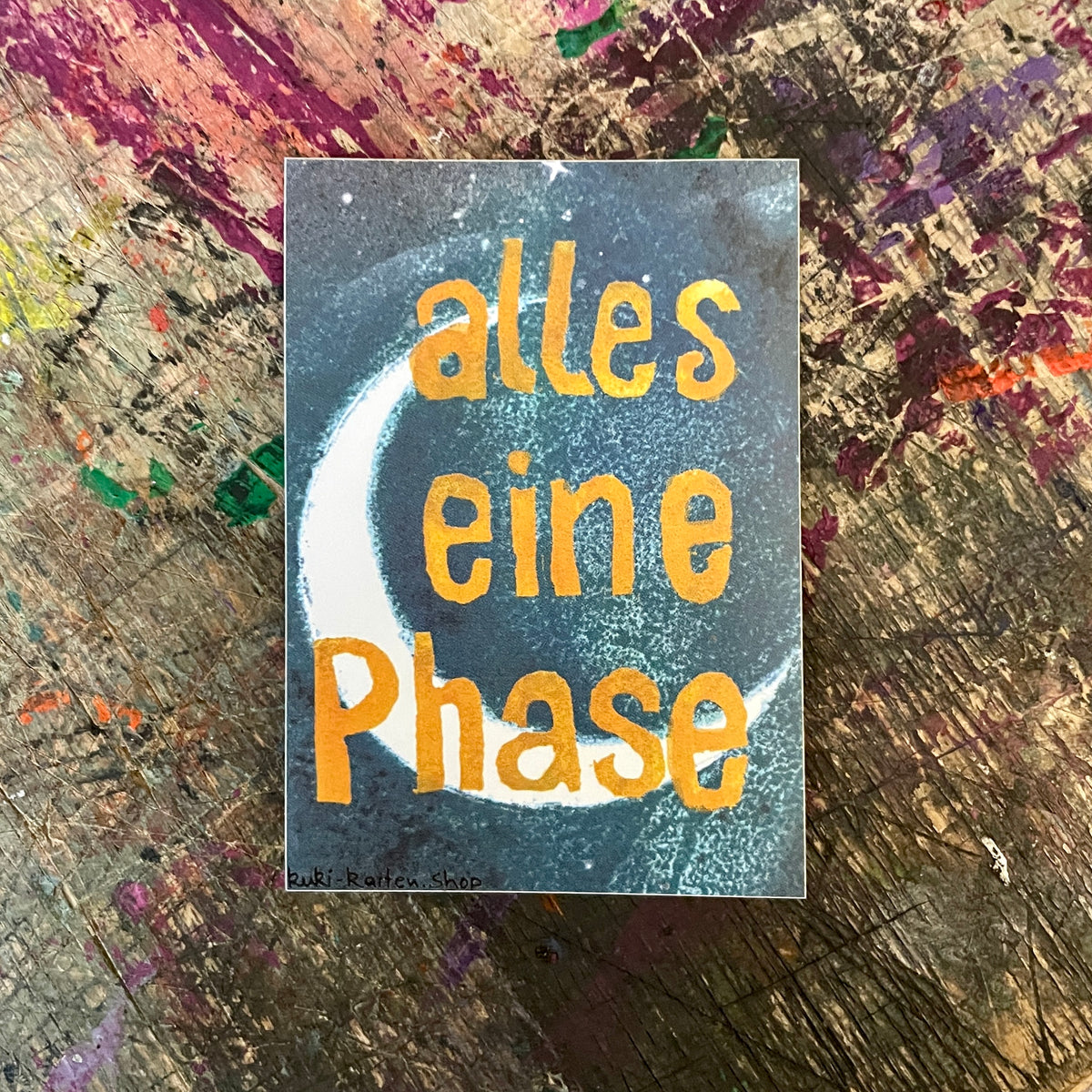 "Alles eine Phase" kuki Sticker