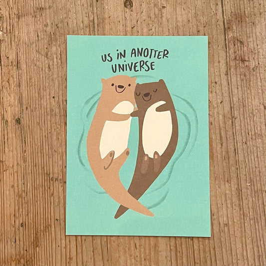 Postkarte Slinga // us in anotter universe