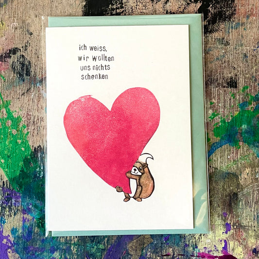 kuki Eichhörnchen Klappkarte