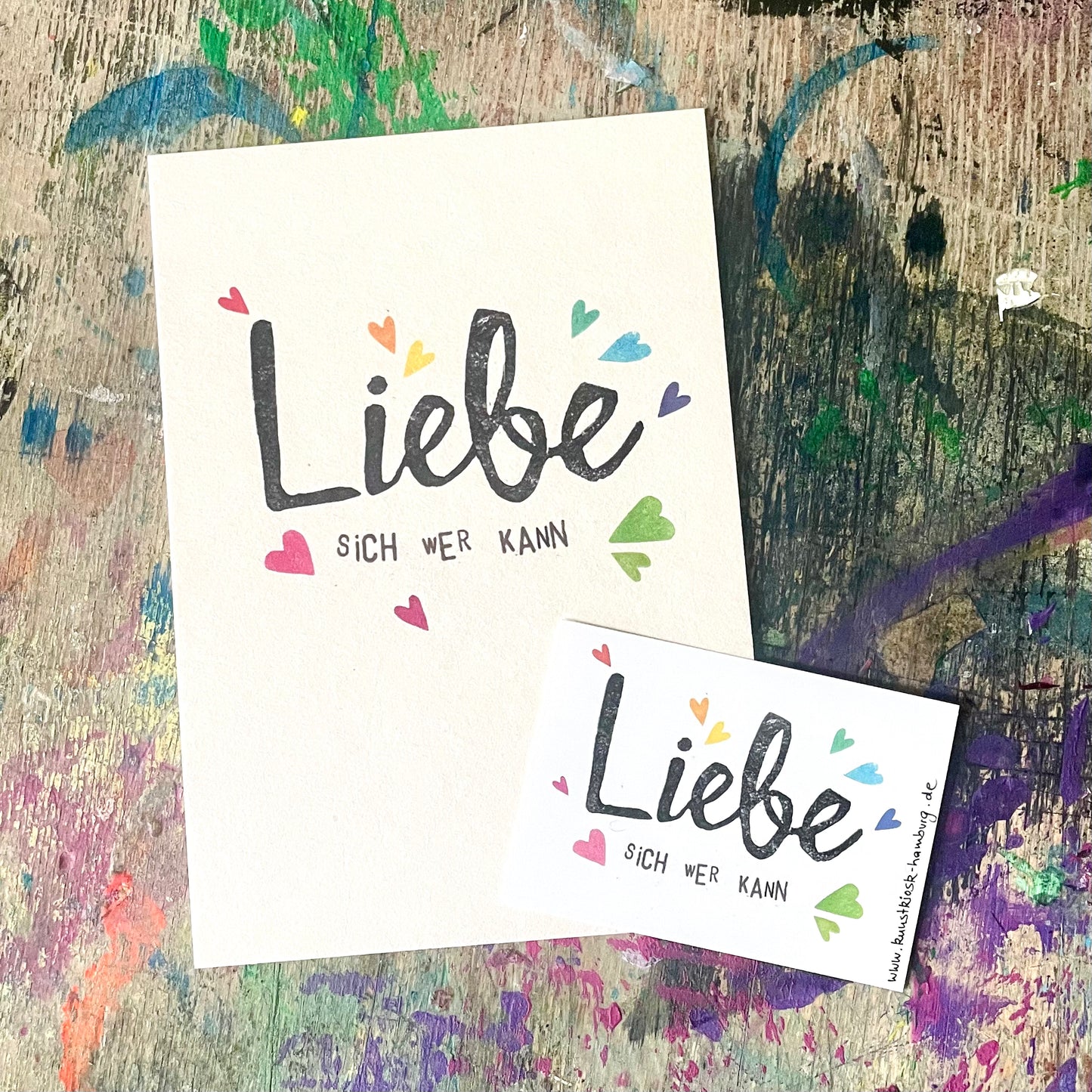 kuki Sticker // "Liebe sich wer kann" NEU