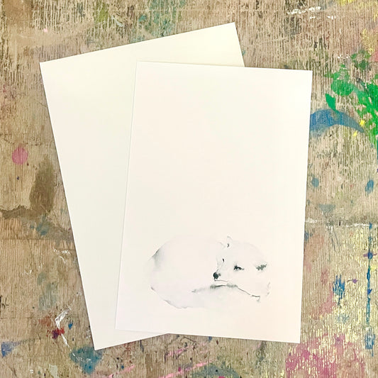 Zaunkönig Aquarell Wolf// Catherina Türk