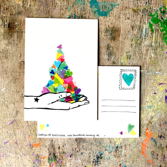 kuki Postkarte, Eine Handvoll Liebe