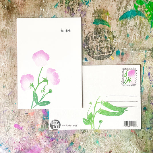 kuki Postkarte "für Dich"