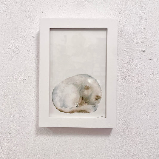 Wolf / Aquarell von Catherina Türk