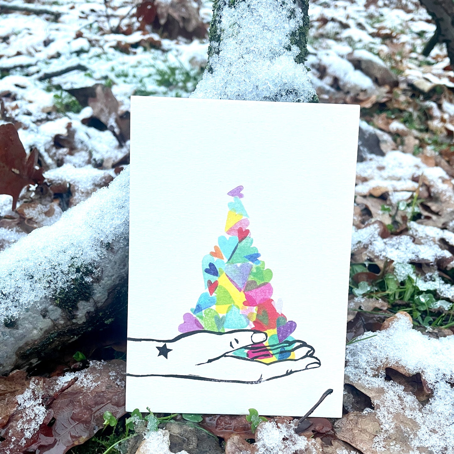 kuki Postkarte, Eine Handvoll Liebe