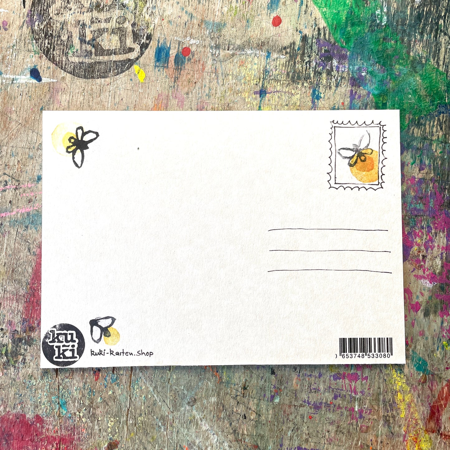 kuki Karte / "jedem Anfang wohnt ein Zauber inne"