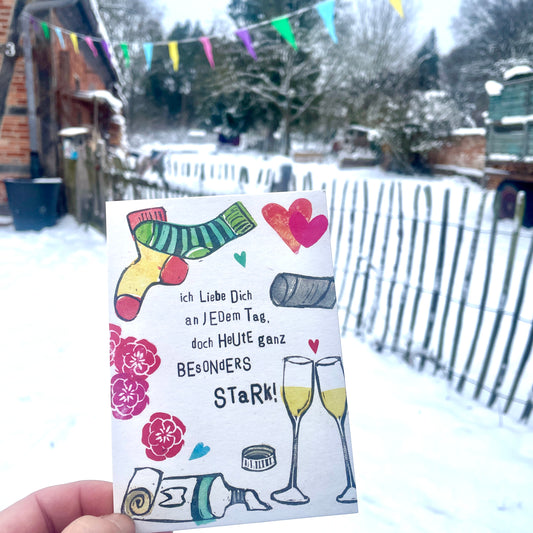 kuki Karte / "Liebe im Alltag"