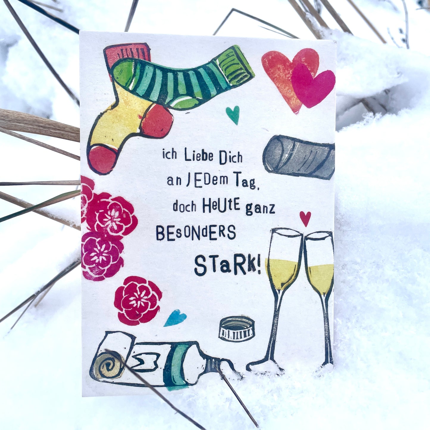 kuki Karte / "Liebe im Alltag"