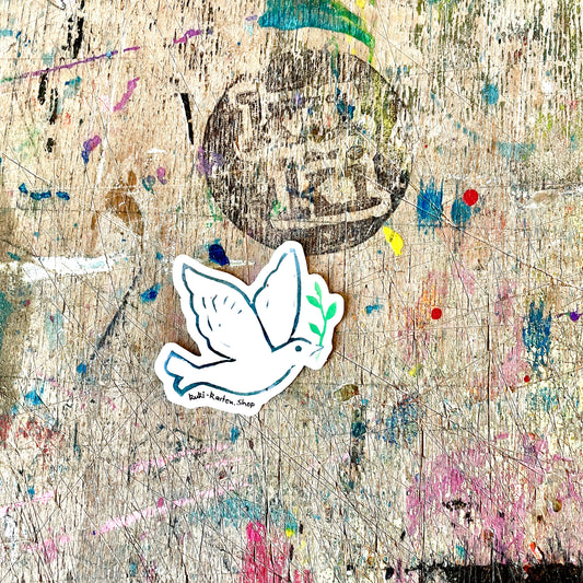 kuki Sticker, Friedenstaube