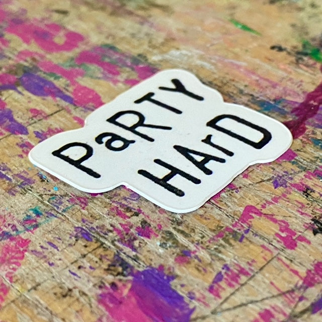 Sticker/ Party Hard