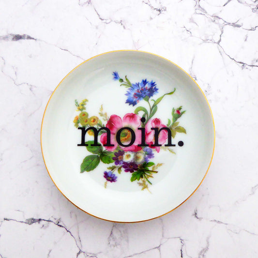 Wandteller „Moin“ // Mini von Herr Fuchs (10 cm)