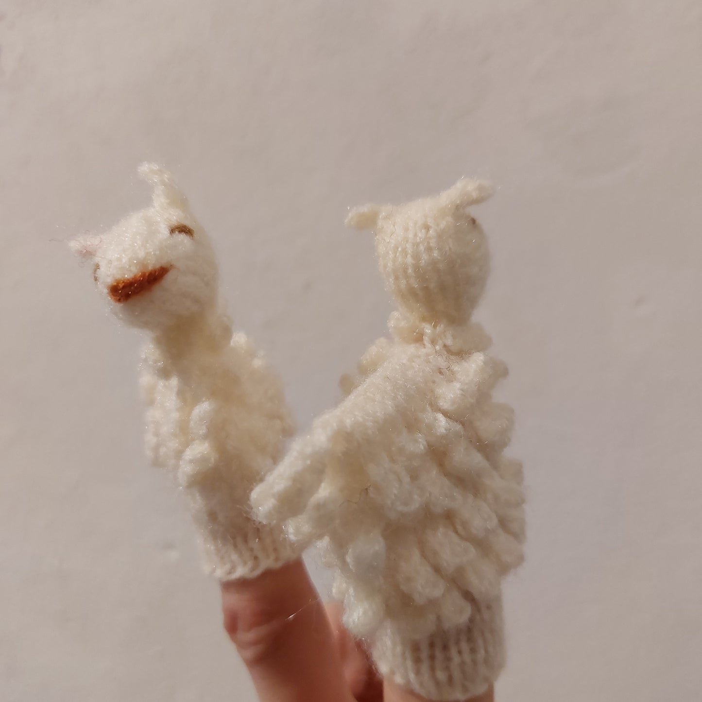 Fingerpuppe // Schaf