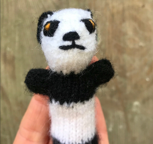 Fingerpuppe // Panda