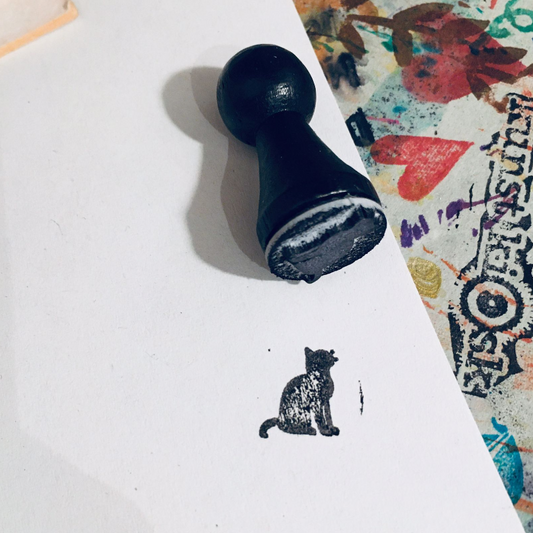 Mini Stempel // Katze