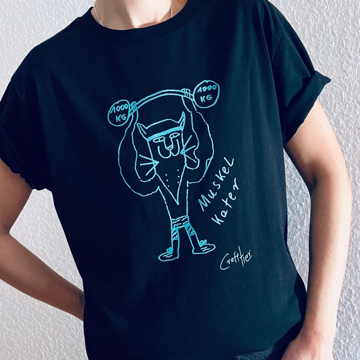 T-Shirt Craft Tier // Muskelkater