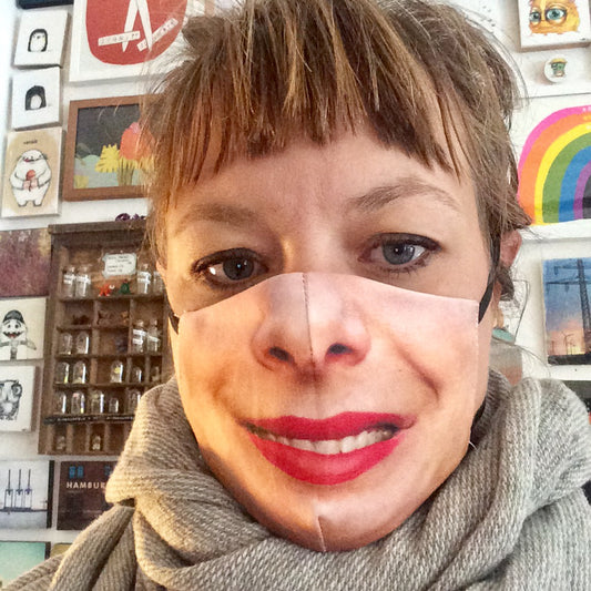 Gesichtsmaske Frau