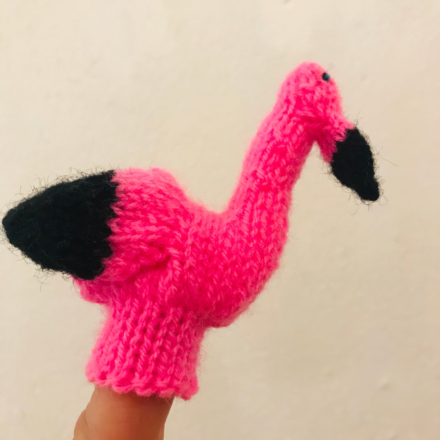 Fingerpuppe // Flamingo