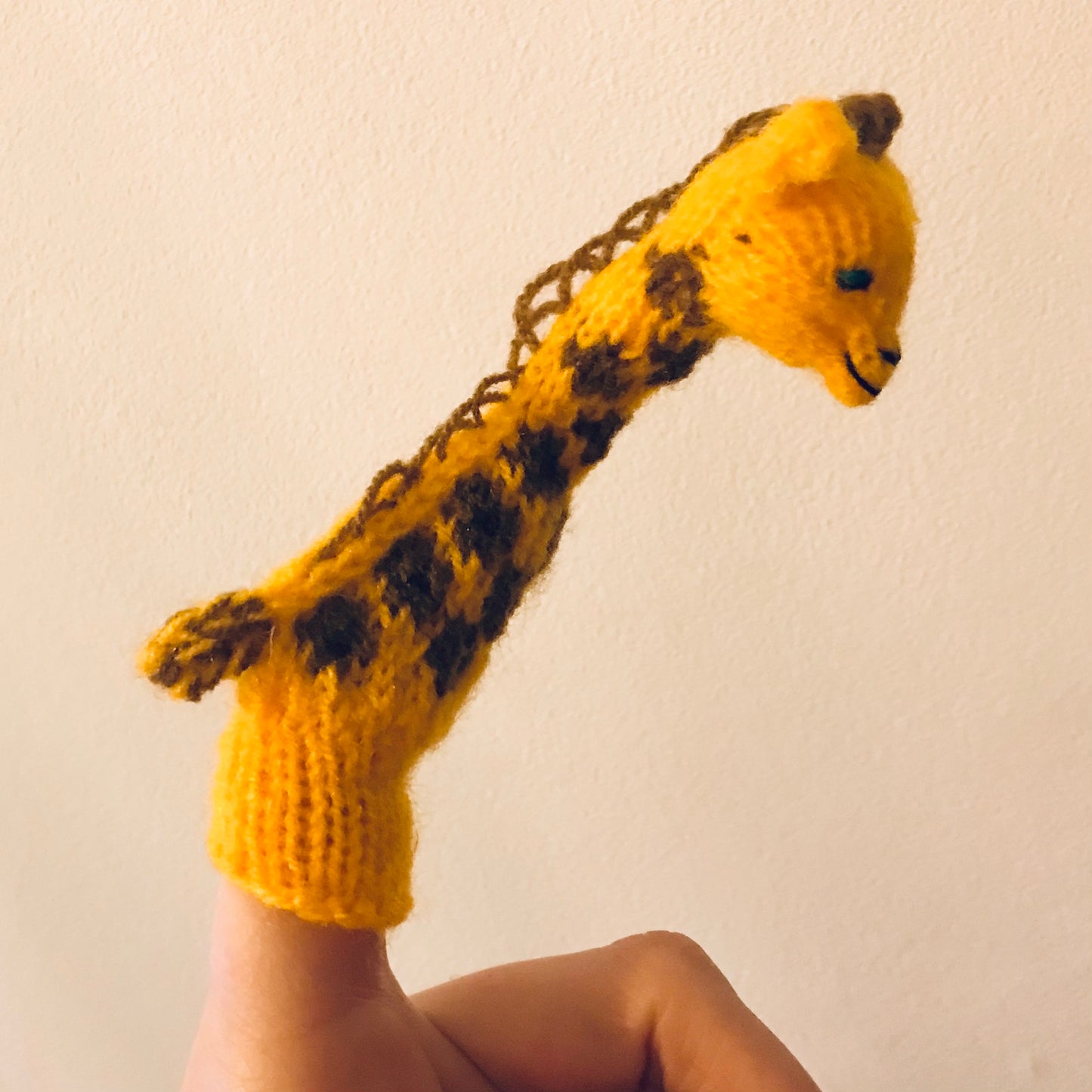 Fingerpuppe // Giraffe